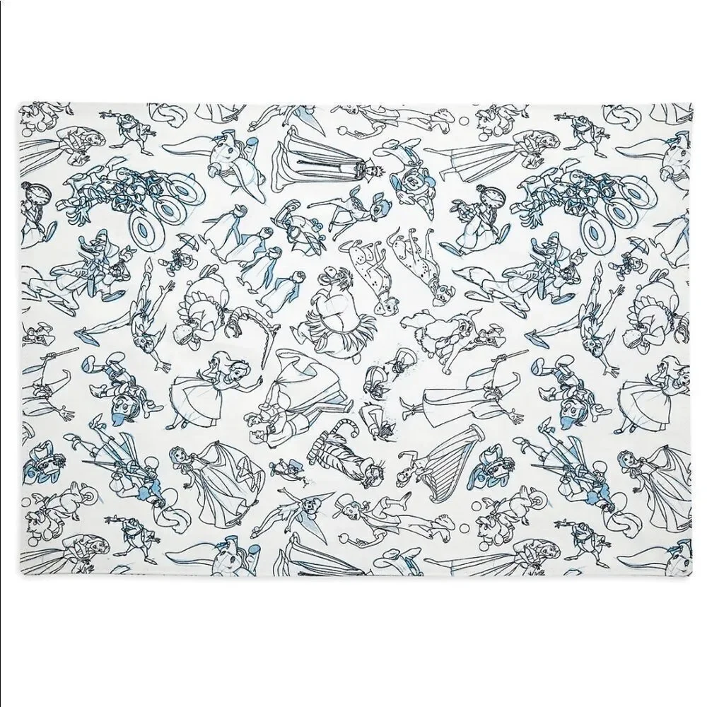 Ink & Paint Reversible Place Mat - Picture 2 of 2